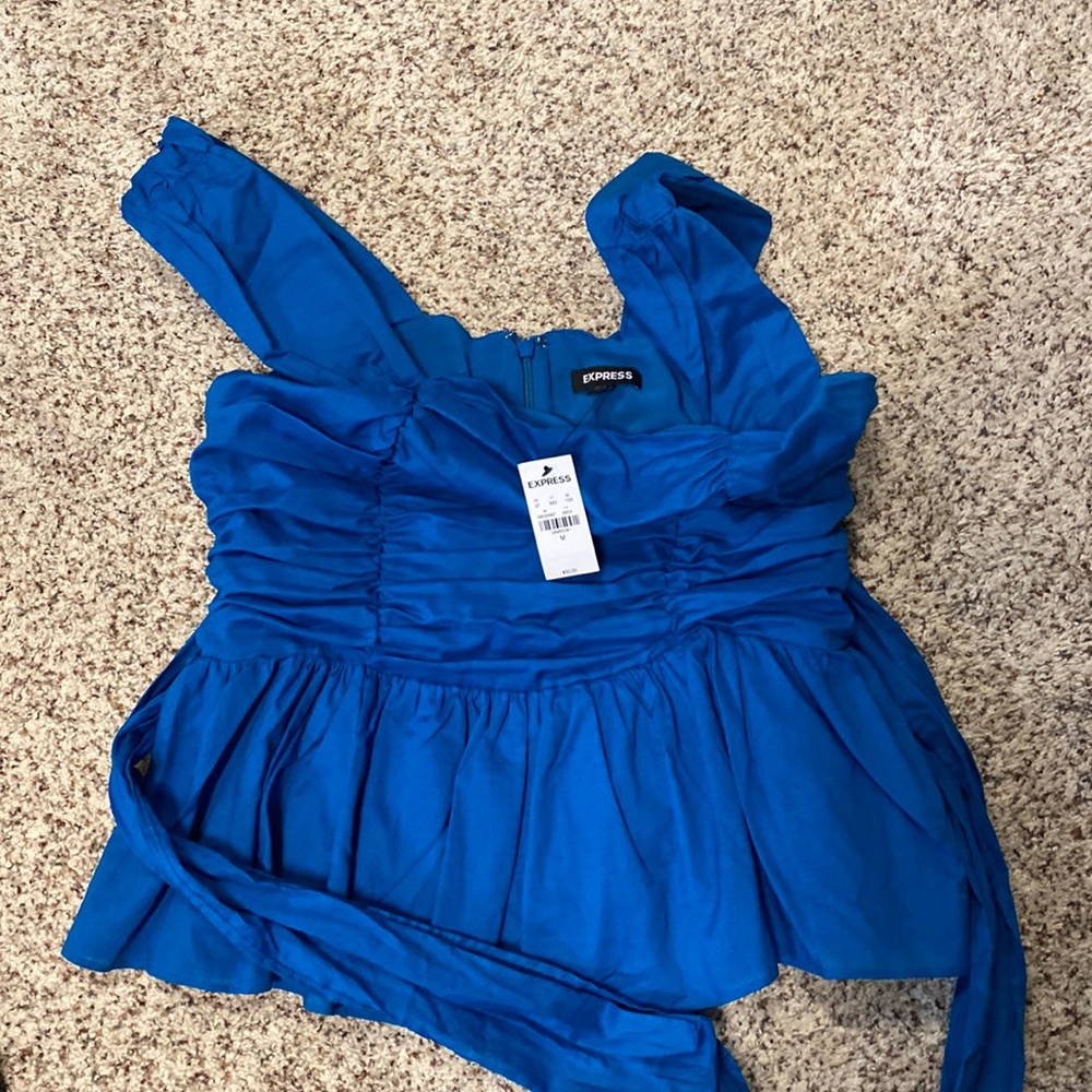 Blue express tank top